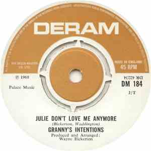 Granny's Intentions - Julie Don't Love Me Anymore / One Time Lovers flac album