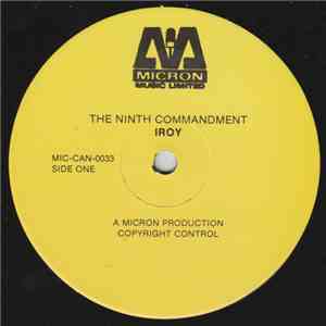 I-Roy - The Ninth Commandment / The Third Commandment flac album