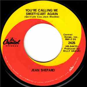 Jean Shepard - You're Calling Me Sweetheart Again flac album