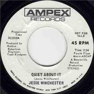 Jesse Winchester - Quiet About It flac album