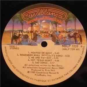 Mac Davis - Texas In My Rear View Mirror flac album