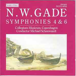 N.W. Gade — Collegium Musicum, Copenhagen, Michael Schønwandt - Symphonies 4 & 6 flac album