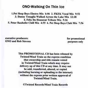 Ono - Walking On Thin Ice flac album