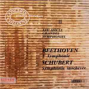 Orchestre De L'Association Des Concerts Colonne, Pierre Dervaux , Beethoven, Schubert - 5e Symphonie/Symphonie Inachevée flac album