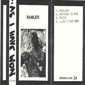 Ramleh - As I Have Won flac album