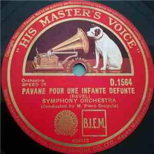 Ravel, Symphony Orchestra , Conducted by M. Piero Coppola - Pavane Pour Une Infante Défunte / L'Enfant Et Les Sortilèges flac album