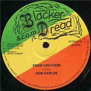 Scom Band Featuring Don Carlos  - From Creation flac album