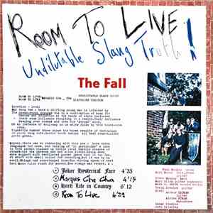 The Fall - Room To Live flac album