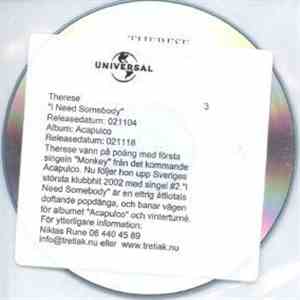 Therese - I Need Somebody flac album