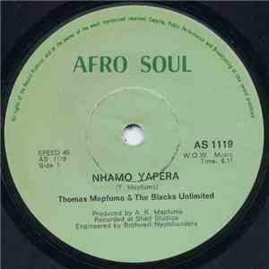 Thomas Mapfumo And The Blacks Unlimited - Nhamo Yapera / Zambuko flac album