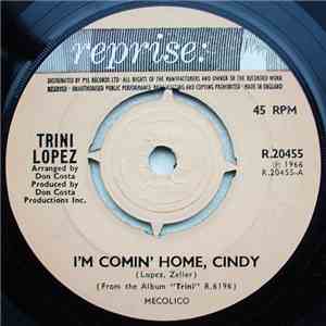 Trini Lopez - I'm Comin' Home, Cindy flac album