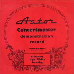 Various - Astor Concertmaster Demonstration Record flac album