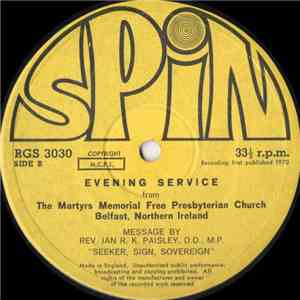 Various - Evening Service (From The Martyrs Memorial Free Presbyterian Church Belfast, Northern Ireland) flac album