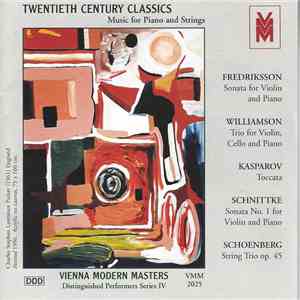 Various - Twentieth Century Classics: Music For Piano & Strings flac album