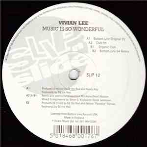 Vivian Lee - Music Is So Wonderful flac album
