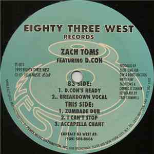 Zach Toms Featuring D.Con - I'm Ready E.P. flac album