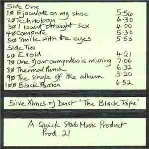 5ive Ximes Of Dust - The Black Tape flac album