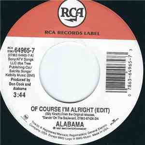 Alabama - Of Course I'm Alright flac album