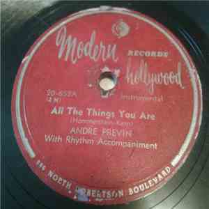 André Previn - All The Things You Are / Oh Lady Be Good flac album