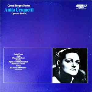 Anita Cerquetti - Operatic Reictal flac album