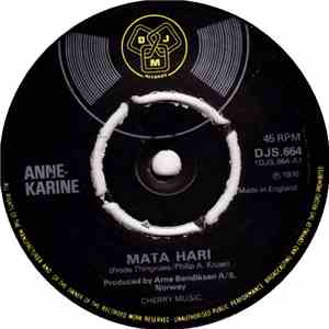 Anne-Karine - Mata Hari flac album