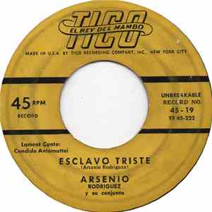 Arsenio Rodriguez Y Su Conjunto - Esclavo Triste / La Gente Del Bronx flac album
