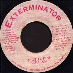 Capleton - Bible Fe Dem flac album