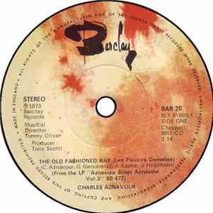 Charles Aznavour - The OId Fashioned Way (Les Plaisirs Demodes) flac album
