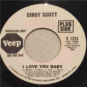 Cindy Scott - I Love You Baby flac album