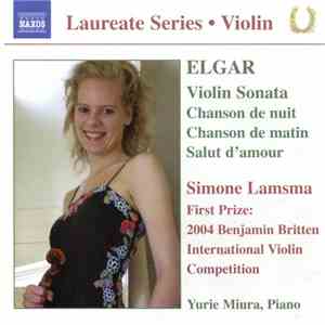 Elgar, Simone Lamsma, Yurie Miura - Violin Sonata / Chanson De Nuit / Chanson De Matin / Salut D'Amour flac album
