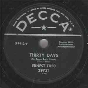 Ernest Tubb - Thirty Days (To Come Back Home) flac album