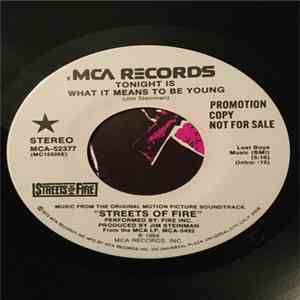 Fire Inc. - Tonight Is What It Means To Be Young flac album