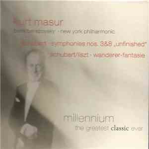 Franz Schubert, Kurt Masur, New York Philharmonic, Boris Berezovsky - Schubert • Symphonies Nos. 3&8 "unfinished" / Schubert / Liszt • Wanderer - Fantasie flac album