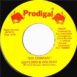 Gaylord & Holiday - Eh! Cumpari flac album