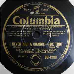 Glen Gray & The Casa Loma Orchestra / Victor Young & His Orchestra - I Never Had A Chance / The Very Thought Of You flac album