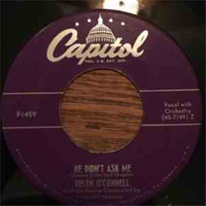 Helen O'Connell - He Didn't Ask Me / I'm Getting Sentimental Over You flac album