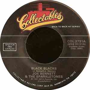 Joe Bennett & The Sparkletones / Original Casuals - Black Slacks / So Tough flac album