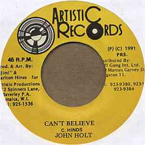 John Holt - Can't Believe flac album