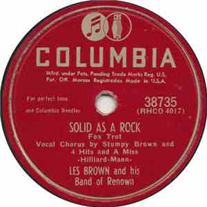 Les Brown And His Band Of Renown - Solid As A Rock/It Isn't Fair flac album