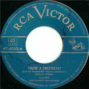 Lisa Kirk - You're A Sweetheart flac album