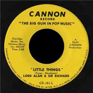 Lord Alan & Sir Richard - Little Things / Run In The Dark flac album
