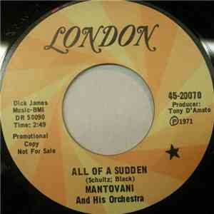 Mantovani And His Orchestra - All Of A Sudden / Winter World Of Love flac album