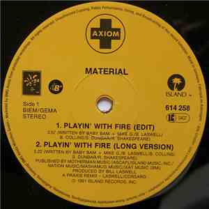 Material - Playin' With Fire flac album