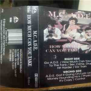 MC ADE - How Much Can You Take flac album