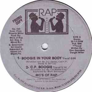 MC's Of Rap - Boogie In Your Body flac album