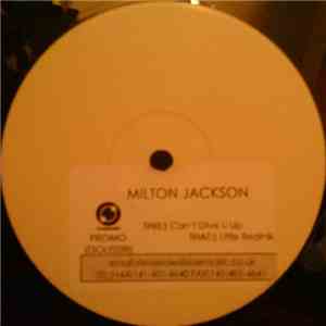 Milton Jackson - Can't Give U Up flac album