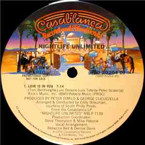 Nightlife Unlimited - Love Is In You / Dance Freak And Boogie flac album