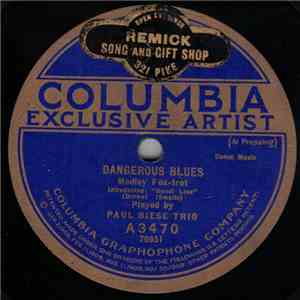 Paul Biese Trio - Dangerous Blues / Canadian Capers flac album