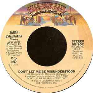 Santa Esmeralda Starring Leroy Gomez - Don't Let Me Be Misunderstood / You're My Everything flac album