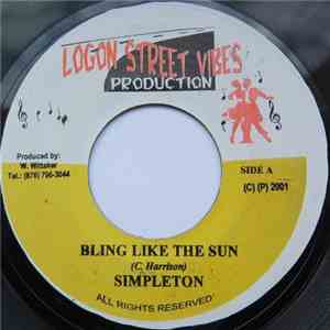 Simpleton - Bling Like The Sun flac album